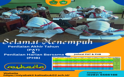 PHB dan PAT Semester Genap Tahun Pelajaran 2022/2023