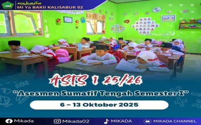 Pelaksanaan Asesmen Sumatif Tengah Semester Ganjil MI Ya Bakii Kalisabuk 02